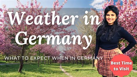 Weather In Germany Best Time To Visit Germany Indian Vlogger In Germany Youtube