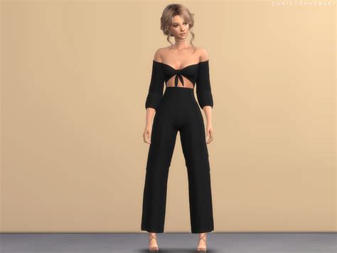 The Sims Resource Claudio Jumpsuit Christopher067