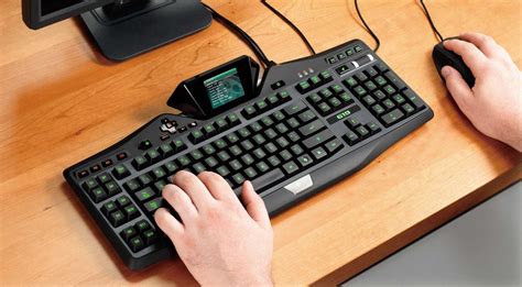 Logitech G19 Programmable Gaming Keyboard With Color Display Games Home