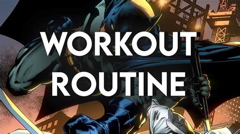 Batman Tells You His Workout Routine Youtube