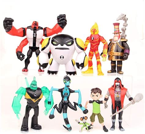 Buy 9pack Action Figure Set Ben 10 Ben10 Toys Model Figures Ben