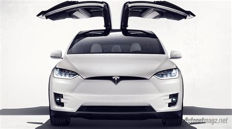 Tesla Model X Suv Diperkenalkan 0 100 Kpj Hanya 32 Detik Autonetmagz