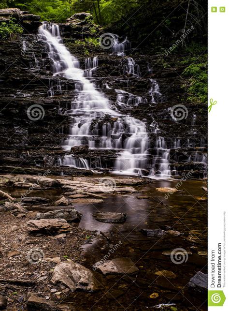 F L Ricketts Falls Ricketts Glen State Park Pennsylvania Stock