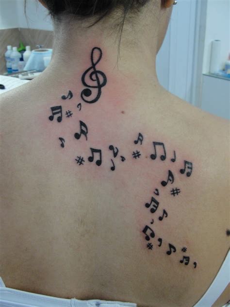 Arte Na Pele Tattoo Cuiaba Tattoo Notas Musicais