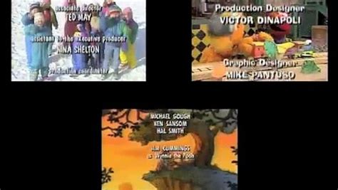 Winnie The Pooh Blues Clues And Sesame Street Credits Remix 2 Video