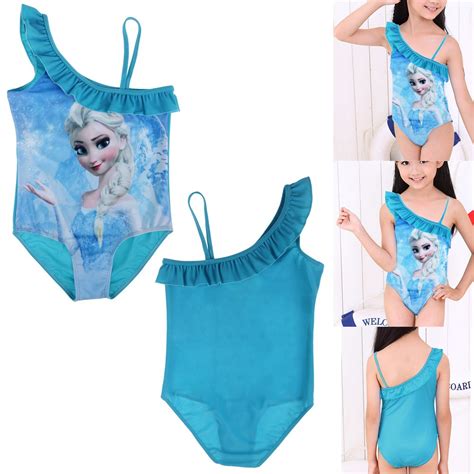 Frozen Elsa Anna Bikini Pc Bathing Swimsuit T Swimsuits Bathing Hot