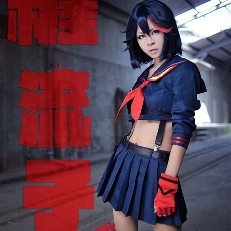 Anime Kill La Kill Ryuko Matoi Cosplay Uniforme Escolar Chica Disfraces