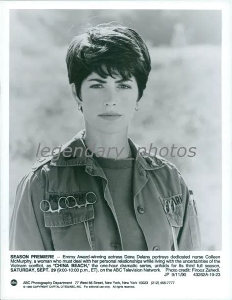 PORTRAIT OF Dana Delany As Colleen McMurphy Original News Service Photo PicClick