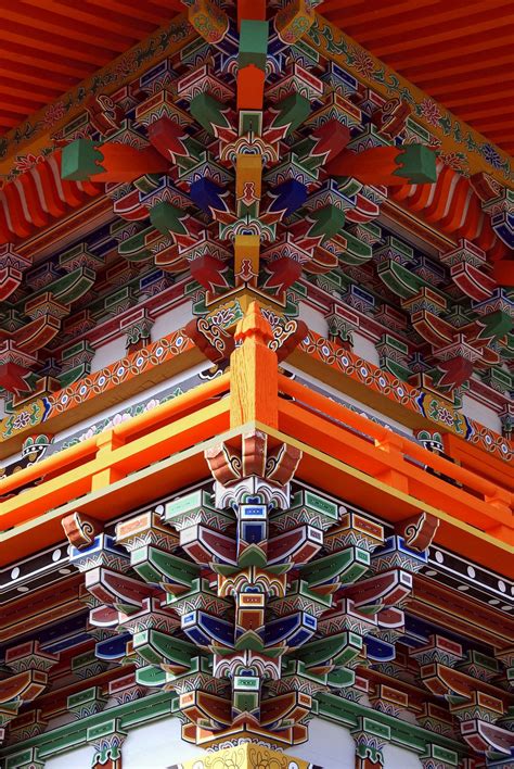 Dougong Support System At Sagami Ji Temple Japan 1740 × 2600