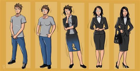 Tg Tf Sequence Office Lady By Kittymellow On Deviantart Tg
