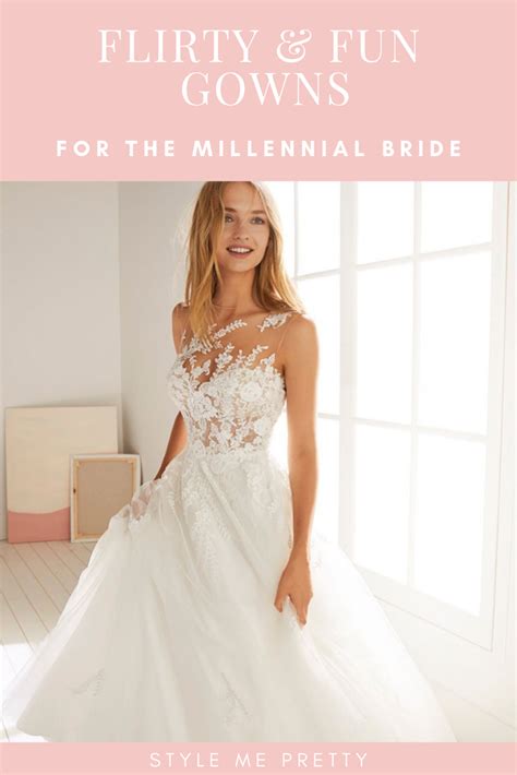 Millennial Brides Prepare To Fall In Love With These Fun Flirty Youthful Gowns From White One
