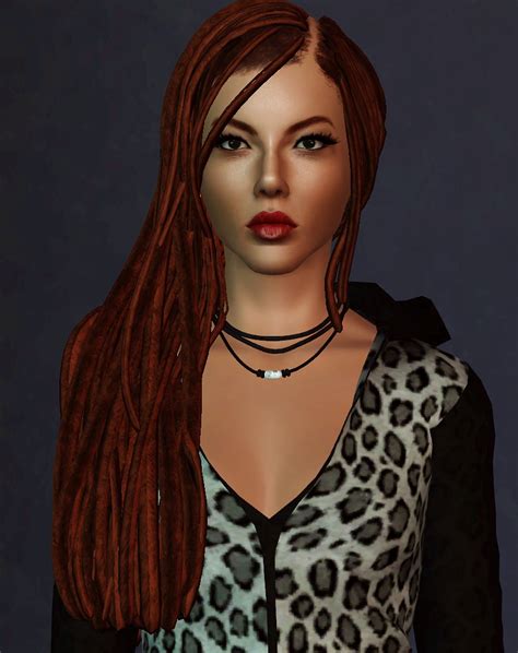 Naturalhair Sims3 Nemiga Sims Archive Redheadsims Diva Hair