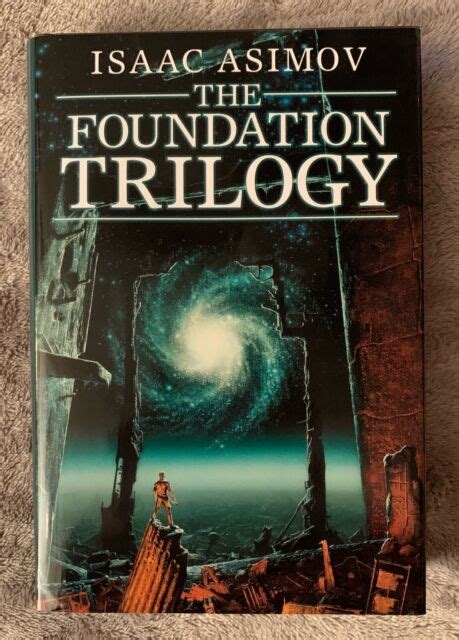 The Foundation Trilogy By Isaac Asimov 2004 Hardcoverdj Sfbc Edition