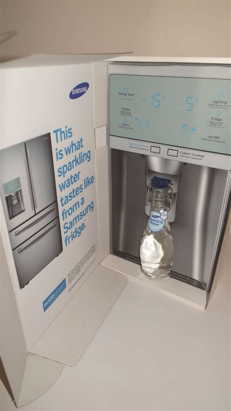 Samsung Ha Sparkling Water Dispenser Launch Dm Joe Borges Rgd