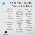 Boys names; unique | Top baby boy names, Name inspiration, Old ...