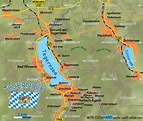 Map of Tegernsee (Region in Germany, Bavaria) | Welt-Atlas.de