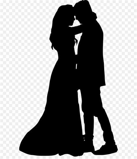 Kiss Couple Vector Red Kissing Couple Silhouette Png Download 1664