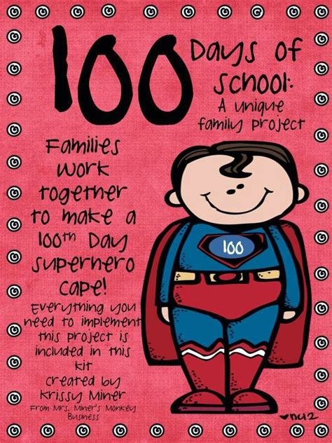 Get Ready For A Super Hero Themed 100th Day Of School Right Here With