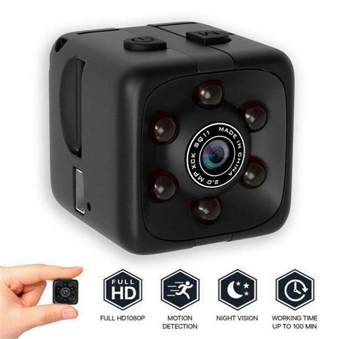 Sq11 Mini Micro Hd Kamera Würfel Video Nachtsicht Hd 1080p Camcorder
