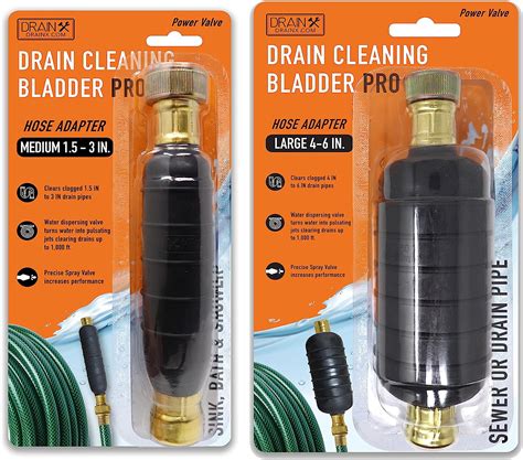 Drainx Hydro Pressure Drain Cleaning Bladder Pro Fits 15 To 6
