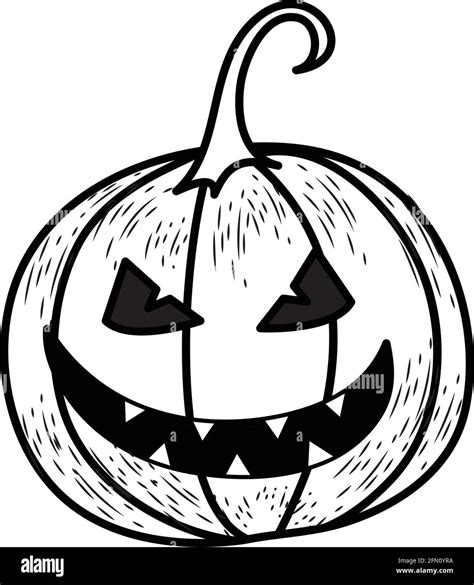 Halloween Pumpkin By Hand Drawing Pumpkin Eyes For Halloween Party