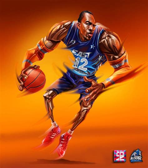 Find your famous basketball player and 10 most famous basketball players names in 2015 Dwight Howard (With images) | Nba art, Nba, Funny caricatures