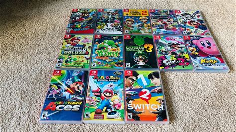 My Nintendo Switch Game Collection! - YouTube