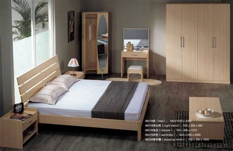 China Simple Bedroom Furniture 8607 China Bedroom