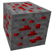 How about a cubical lamp that also serves as a storage box? Redstone ore - Minecraft Guides
