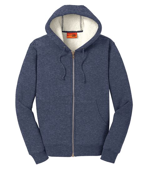 Ampus Cornerstone® Heavyweight Sherpa Lined Hooded Fleece Jacket