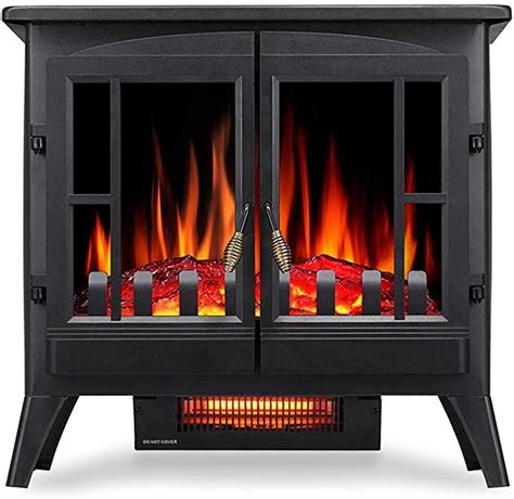 Amazonsmile Kismile 3d Infrared Electric Fireplace Stove Freestanding