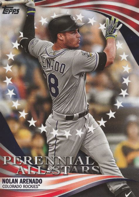 Topps Update Series Perennial All Stars Pas Nolan Arenado