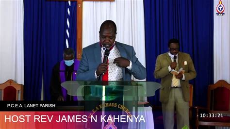 Host Rev James N Kahenya Youtube