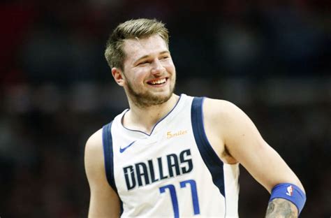 Dallas Mavericks Luka Doncic Is All Smiles During His Workout