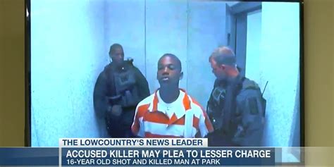 video prosecutors man who was 16 when arrested for murder to plea to lesser charge