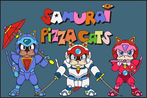Samurai Pizza Cats By Goofycabal On Deviantart