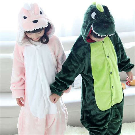 Dinosaur Onesie Pajamas For Kids And Toddler Animal Onesies Costume