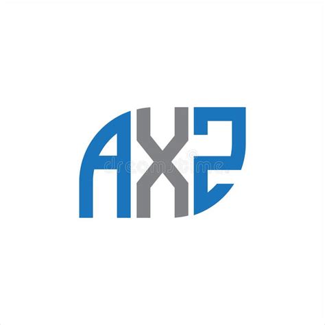 Axz Letter Logo Design On White Backgroundaxz Creative Initials Letter