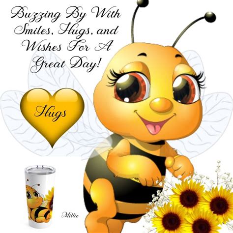 Pin By Barb Simmons On Bee Happy Good Morning Greeting Cards