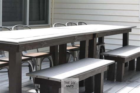 It's time to use our outdoor dining set that includes a spacious dining table and 6 armchairs. DIY Outdoor Table: What to do with leftover composite ...