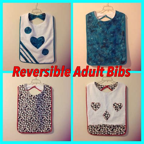 Reversible Adult Bibs Sewing Projects