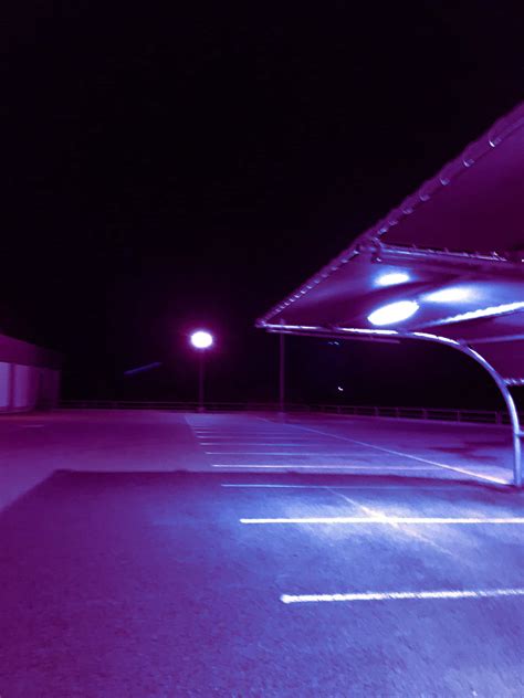 Download Purple Aesthetic Car Parking Lot Wallpaper