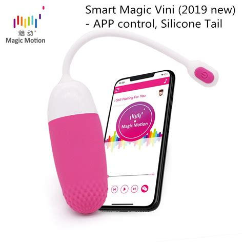 Smart Mini Series Magic Motion Clitoris Stimulator Vibrating Jump Eggs Smartphone App Control