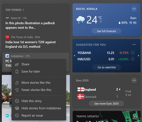How To Customize Or Remove News And Weather From Windows Taskbar