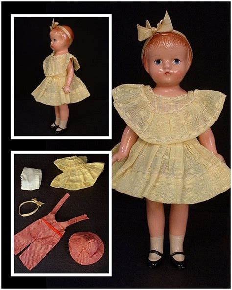 Vintage Effanbee Wee Patsy Doll Composition Original By Yearsafter Tiny