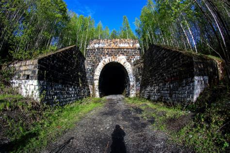 Abandoned Railway Tunnel in Didino · Russia Travel Blog
