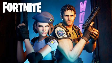 Fortnite X Resident Evil Jill Valentine And Chris Redfield Join The