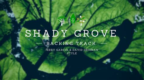 Shady Grove Backing Track Jerry Garcia And David Grisman Style Youtube