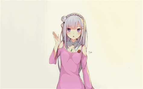 Obrázky Na Plochu 1920x1200 Px Anime Dievčatá Emilia Re Zero Re Zero Kara Hajimeru Isekai