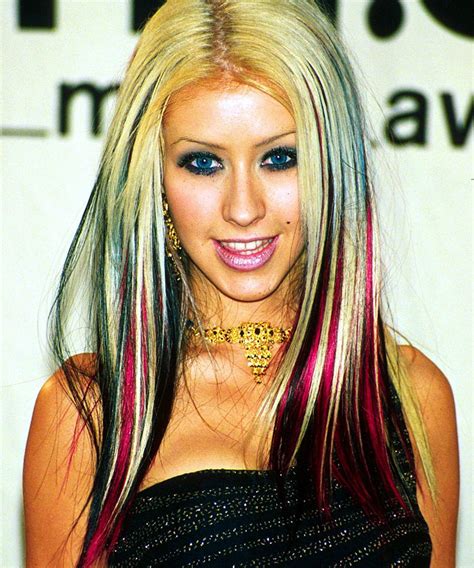 Fashion Trends You Ll Remember If You Grew Up In The 2000s Christina Aguilera Hair Red Hair
